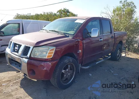 2004 Nissan Titan Se from USA, damaged, VIN 1N6AA07B94N520633